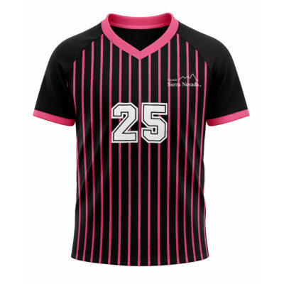 Uniforme fútbol rosa