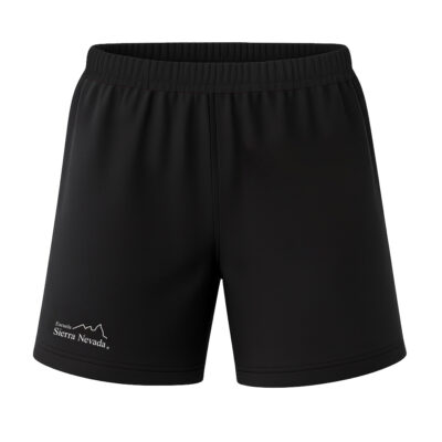 Short deportivo negro