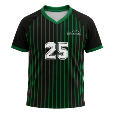 Uniforme fútbol verde